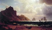 Albert Bierstadt The Marina Piccola Norge oil painting reproduction